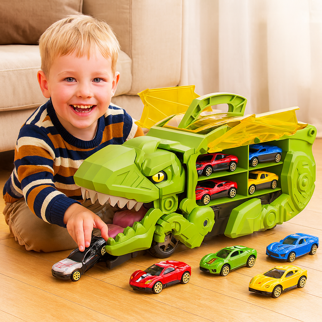 Dinosauriebil Leklastbil