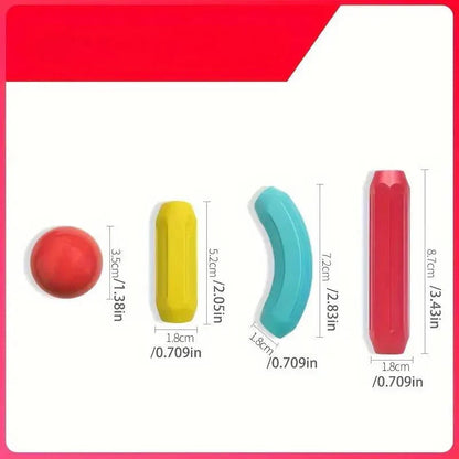 Magnetisk byggsats för barn | Färgglad byggleksak för kreativitet , STEM-lärande och motoriska färdigheter