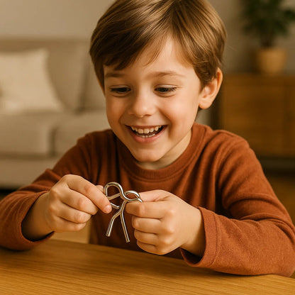 Metallpusselringset ⎜ Hjärngymnastik