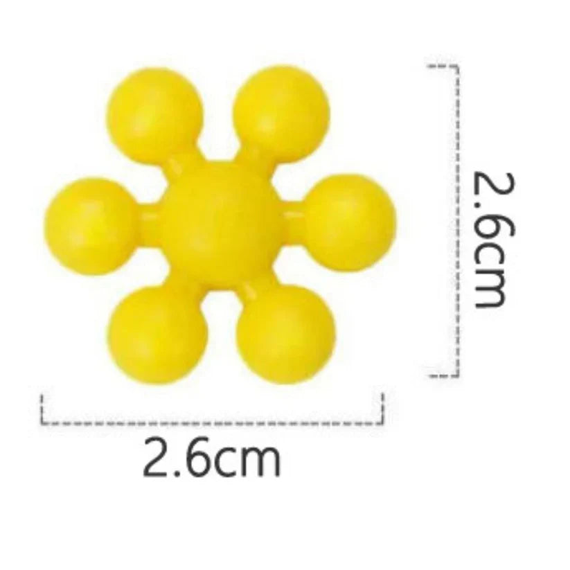 Snöflinga byggklossar för barn | Kreativ 3D-pusselleksak för pedagogiskt nöje och finmotorik