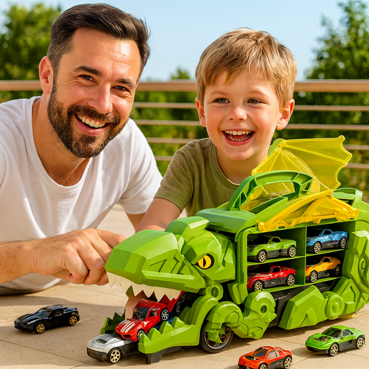 Dinosauriebil Leklastbil