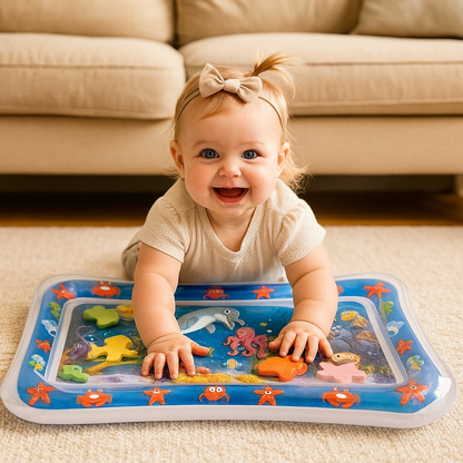 Vattenmatta – Magträning för barn