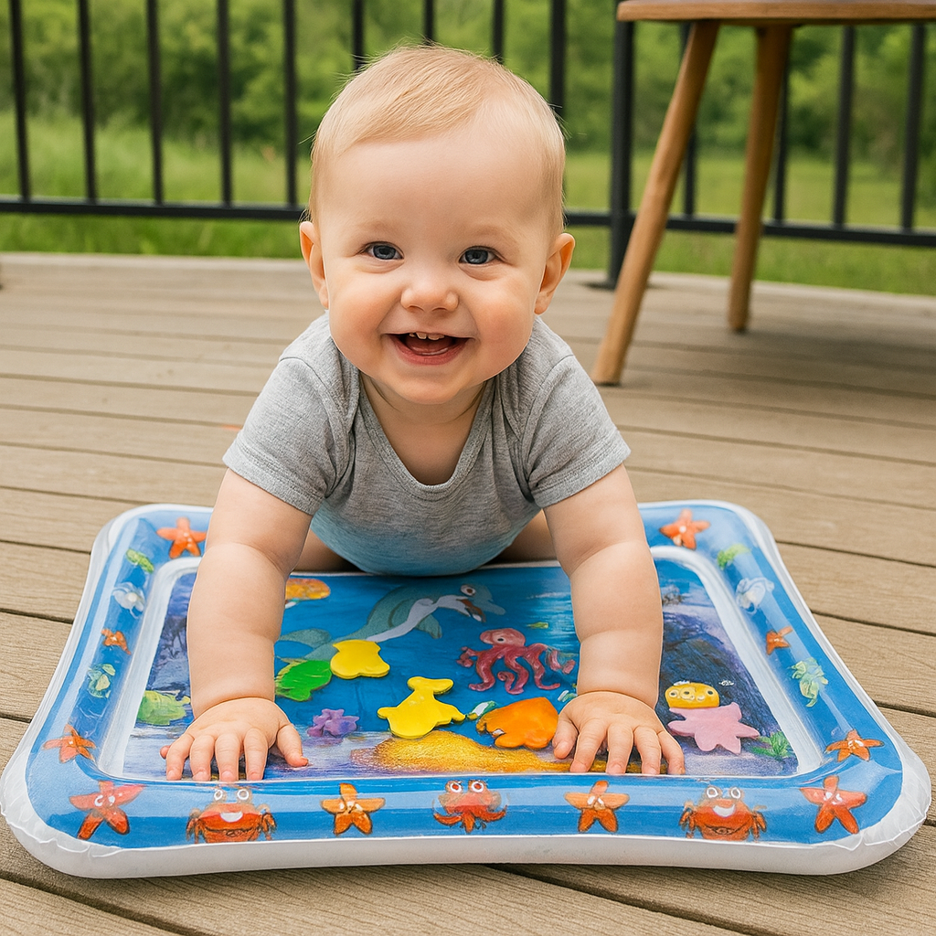 Vattenmatta – Magträning för barn