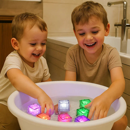 Lysande badkuber – leksak för barn, 6-pack